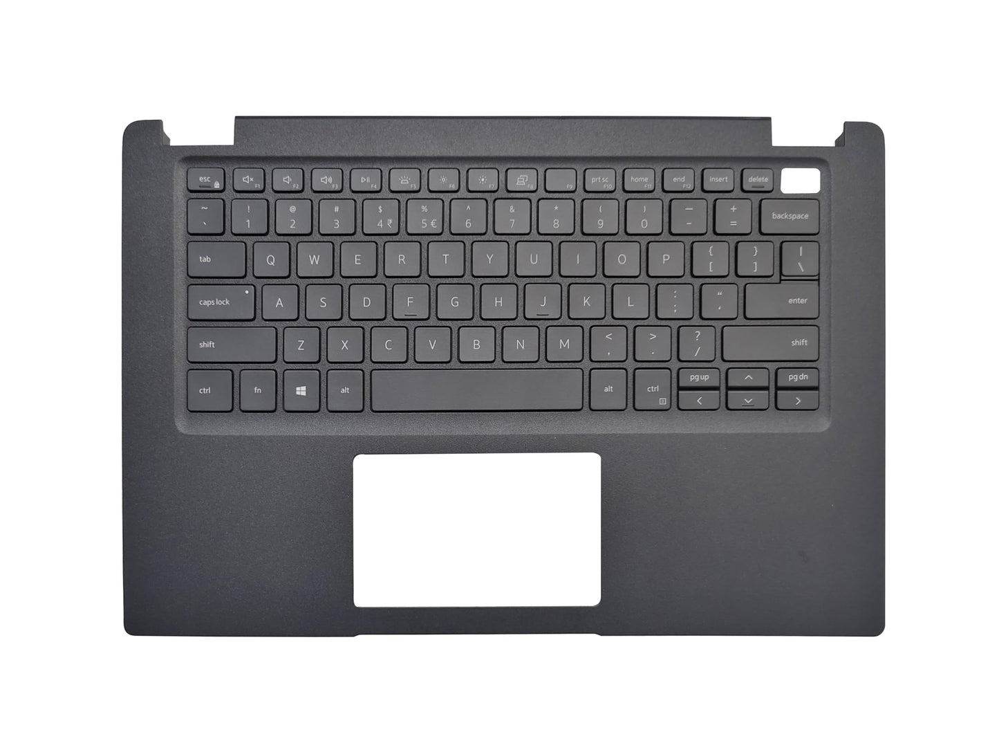 Laptop Keyboard Compatible for Dell Latitude 3410 00MC2P 0MC2P 460.0KA0A.0011 US Layout Backlit Black Palmrest Upper Cover Case