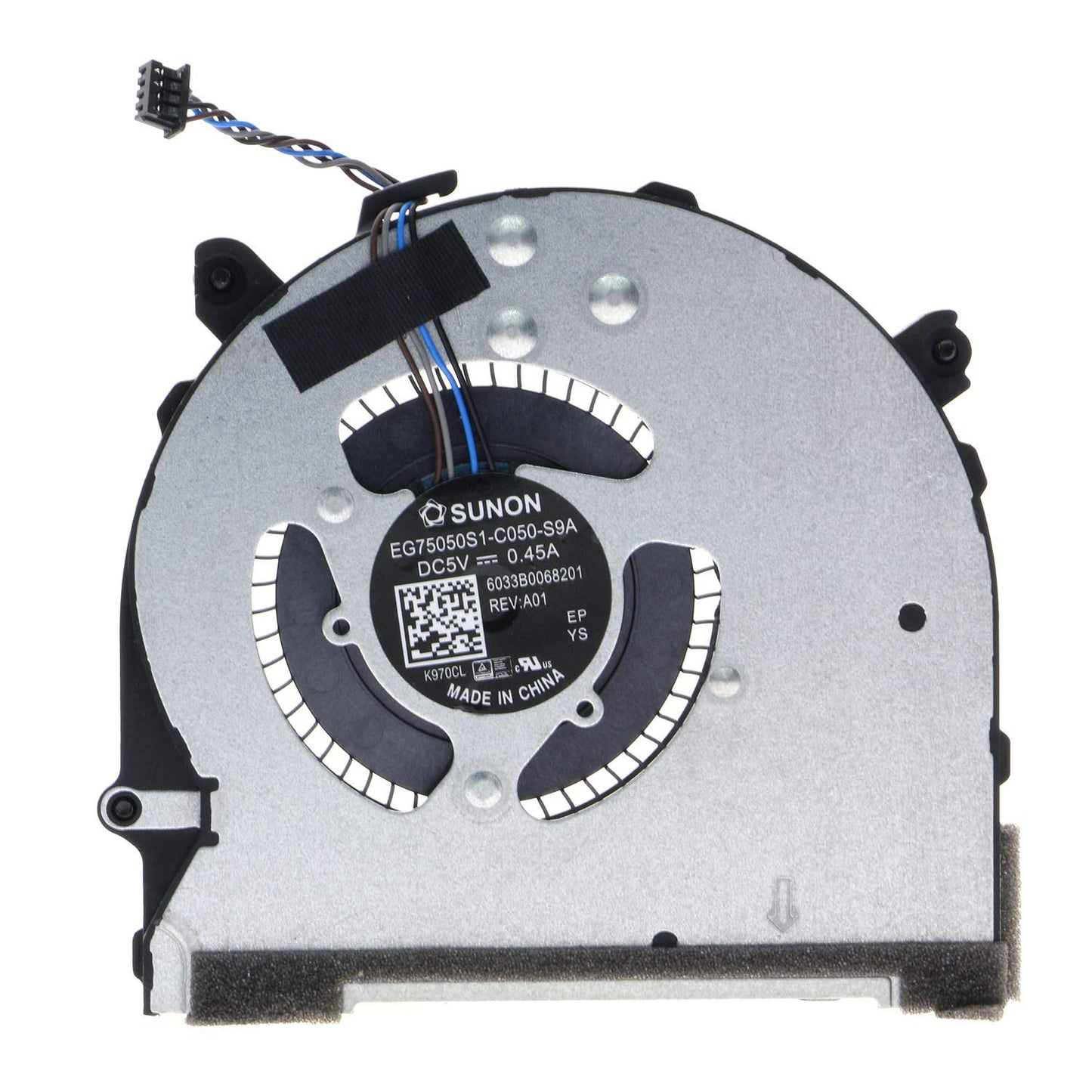 CPU Cooling Fan for HP ProBook 640 G4 645 G4 EG75050S1-C050-S9A