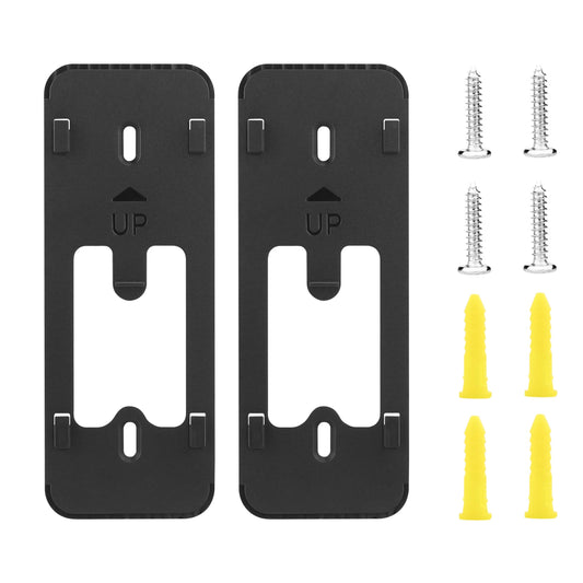 LEFXMOPHY 2-Pack Backplate for WYZE Video Doorbell v2 Replacement Back Plate Wall Mounting Part Accessory