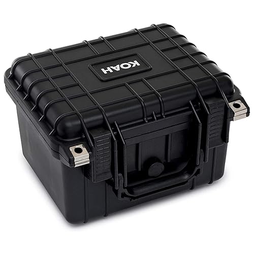 Knox Gear Koah Weatherproof Hard Case with Customizable Foam (10 x 9 x 7 Inch)
