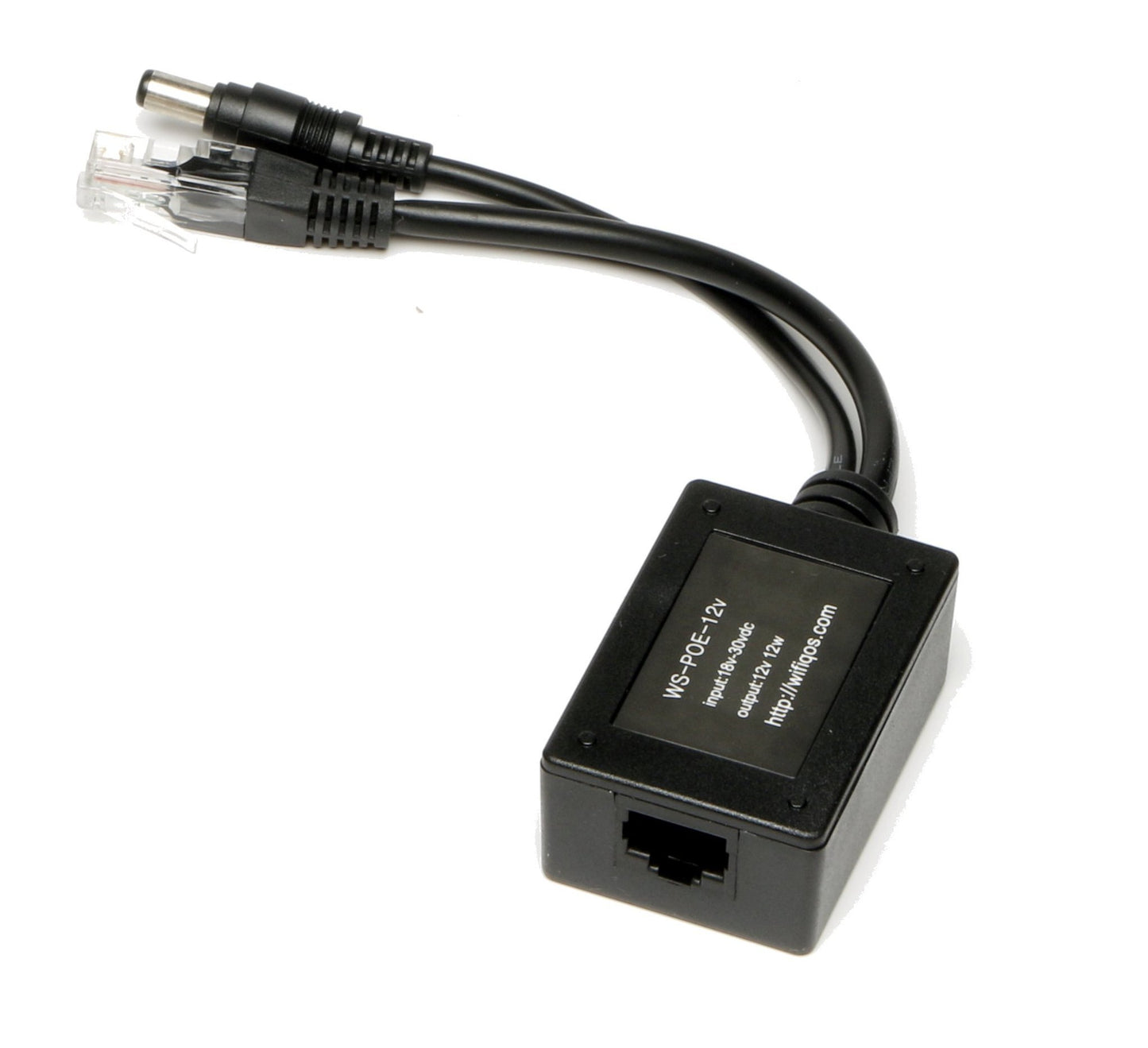 PoE Texas | Passive PoE to 12 Volt Power Over Ethernet Extension Compatible with Foscam or Other 12 Volt Cameras and Devices - Up to 328 ft