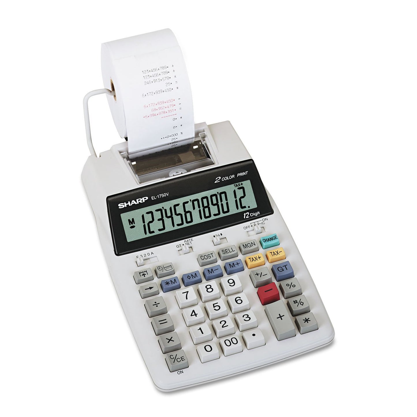PRINTNG CALC 12DGT LCD