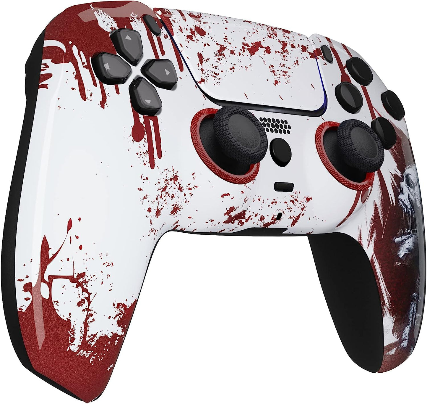 Custom Controllerzz Custom Wireless Controller Compatible with PS5 - Multiple Designs Available (PS5 Bloody Zombie)