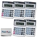 Canon LS-82Z Handheld Basic Calculator - Value Bundle (5 Pack)