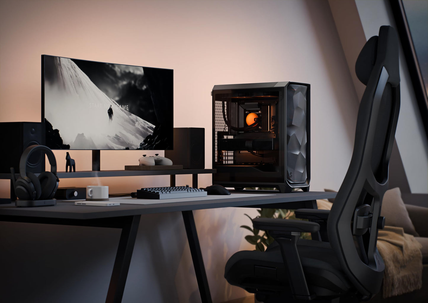 Fractal Design Meshify 3 Black TG Light Tint - Computer Case