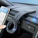 eSamcore for MagSafe Car Mount Detachable, Bendable Aluminum Arm Magnetic Phone Holder for Car?20 Strong Magnets? Cell Phone Mount for Car Dash Fit