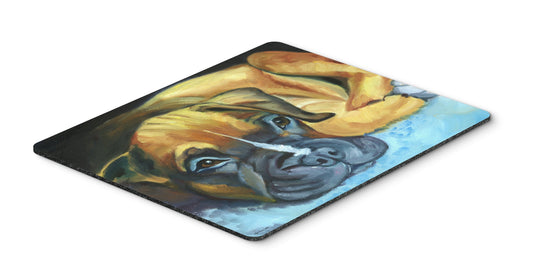 Caroline's Treasures 7401MP Boxer Pup Mouse Pad, Hot Pad or Trivet for Home Office Gaming Working Computers Laptop Mouse Mat,Washable Large Mousepad