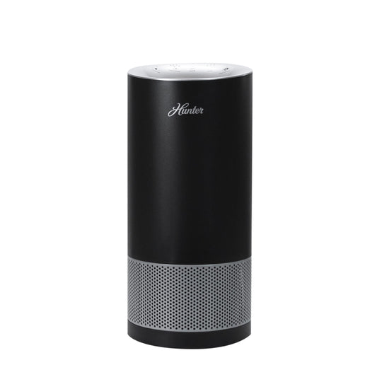 Hunter HP450UV Round Air Purifiers for Home, True HEPA Air Purifier Tower for Pets, Odors, Allergens, Smoke, Dust, VOC's. HEPA Air Purifiers