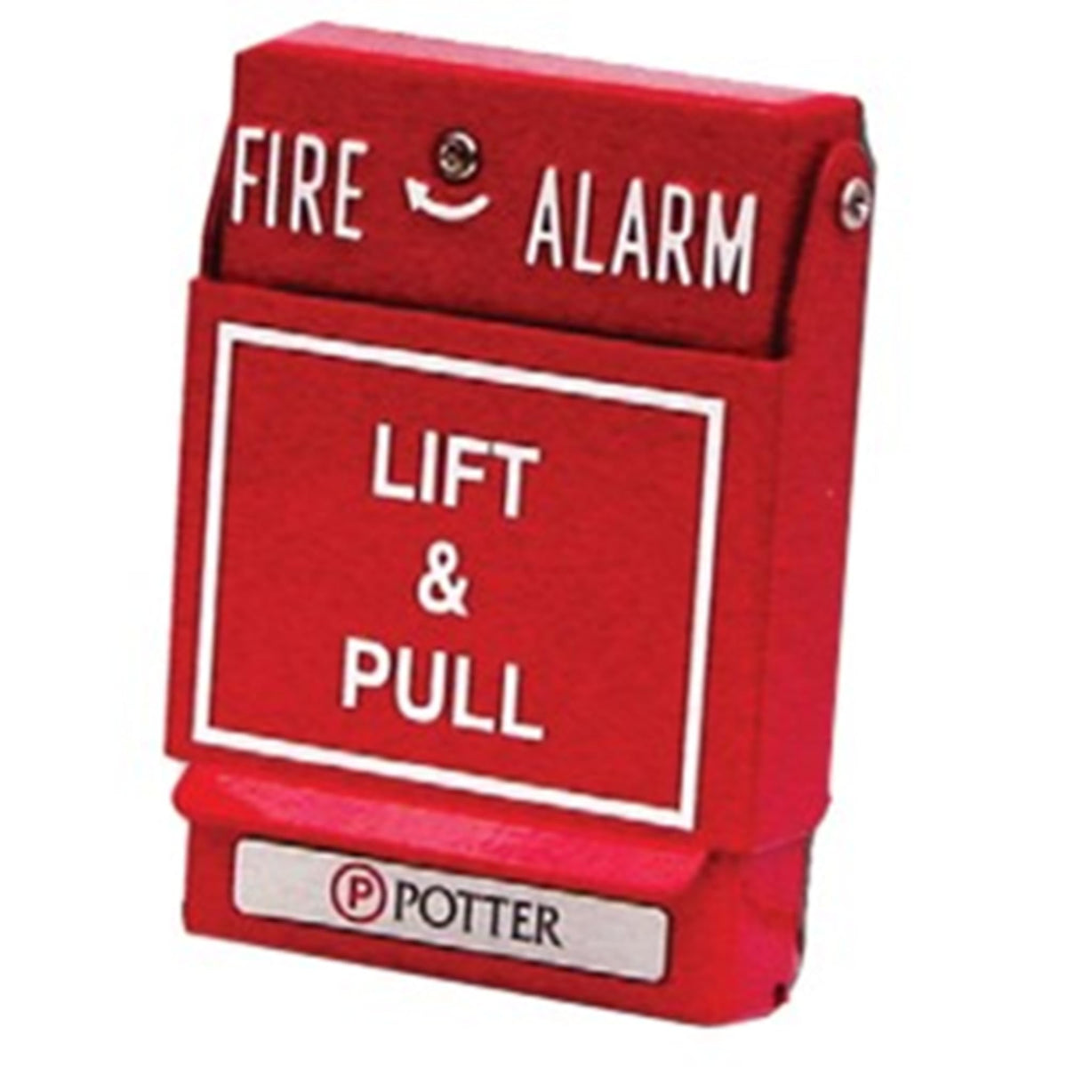 Potter Electric P32-1T-LP, Dual Action Pull Station, SPST