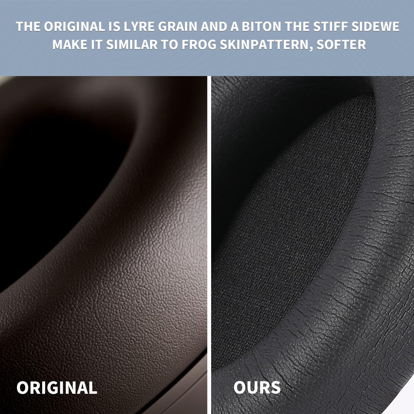 MC Magic Cushion Replacement Ear Pads for Beats Studio pro,High-Density, Shock-Absorbing Foam,Protein Leather,Doesn't fit Any Other Studio Models