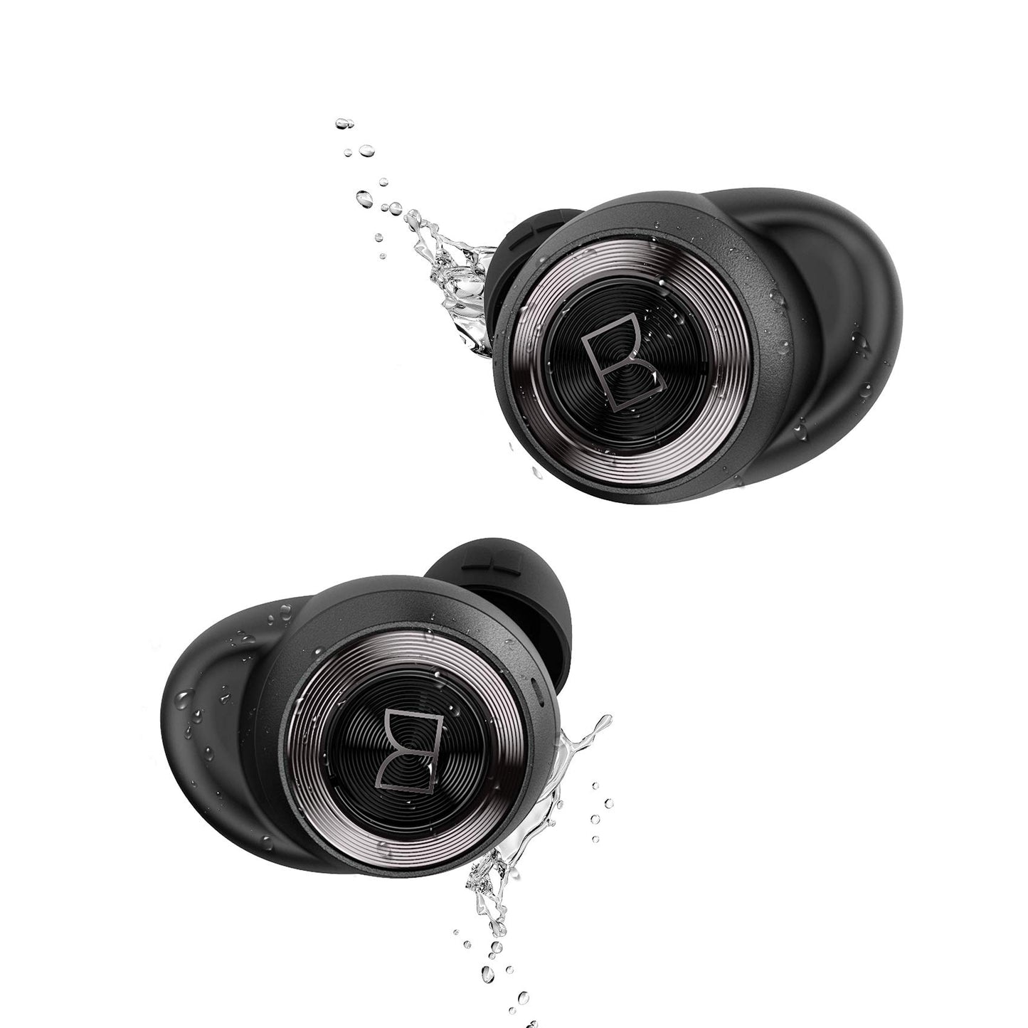 Monster Achieve 100 AirLinks Wireless Earbuds,Super Fast Charge,Bluetooth 5.0 in-Ear Stereo Headphones with USB-C Charging Case,Built-in Mic for Clear