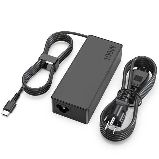 EWAMESIT 100W USB C Charger Fast Universal Laptop Charger, Compatible with Lenovo, Mac Book Pro/Air 16, 15, 14, 13 Inch, Lenovo ThinkPad, HP, Dell