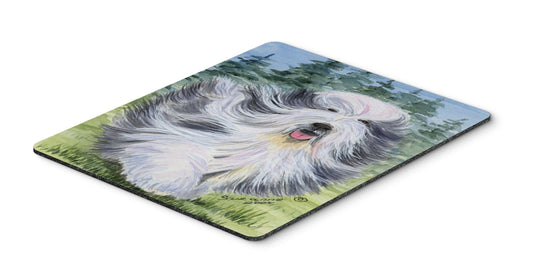 Caroline's Treasures SS8037MP Bearded Collie Mouse Pad/Hot Pad/Trivet, Large, Multicolor