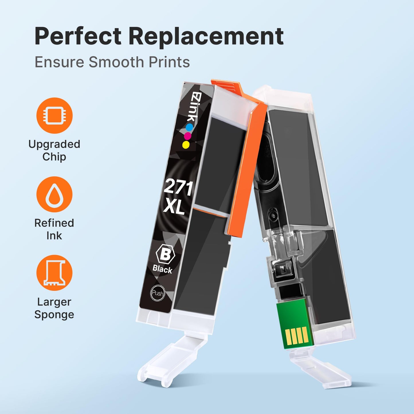 E-Z Ink Compatible for Canon PGI-270XL CLI-271XL 270XL 271XL Ink,6 Pack