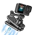 Backpack Strap Quick Clip Mount for DJI Osmo 360 Action 6 5 Nano for Insta360 Go Ultra X5 X4 for Gopro Hero 13 12 11 10 MAX 2, 360° Rotation Magnetic
