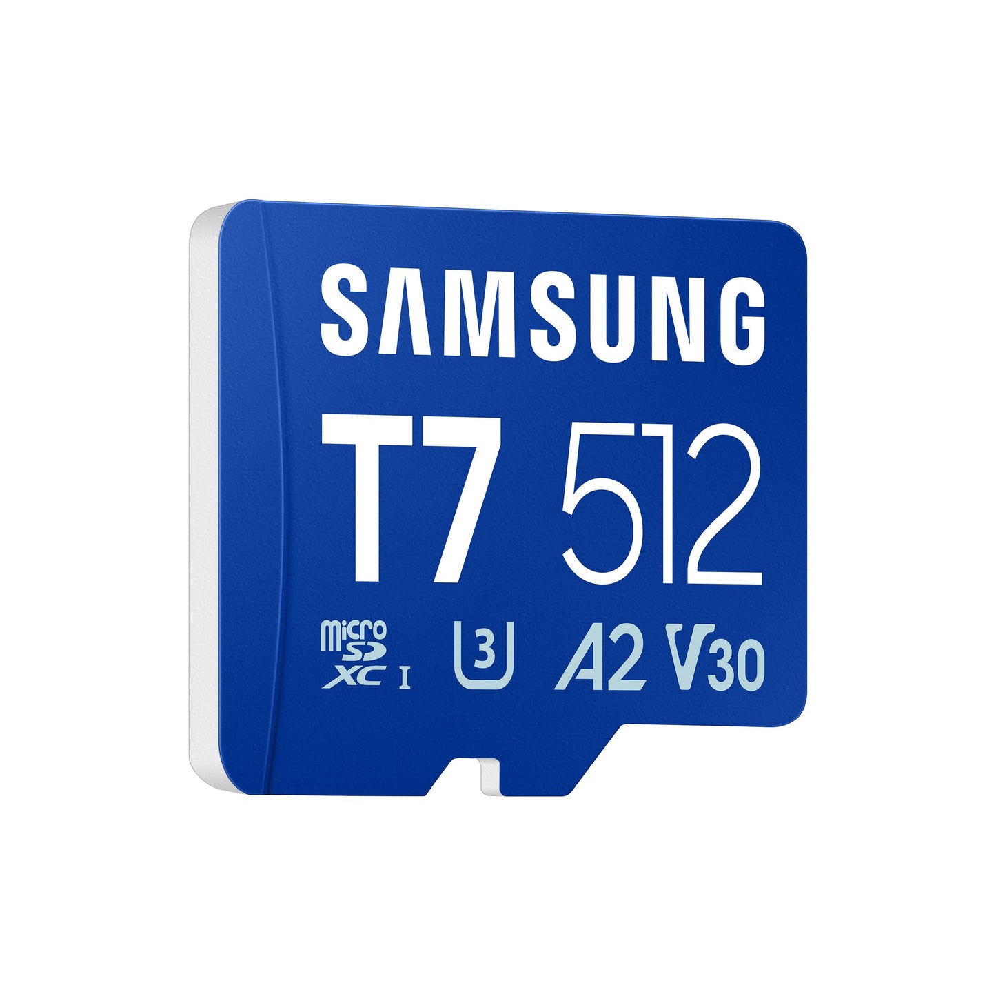 Samsung microSDXC T7 512GB, Transfer Speeds Up to 170 MB/s, Made for Casual Gamers, Amateur Creators, & Everyday Users (MB-MB512T/AM)