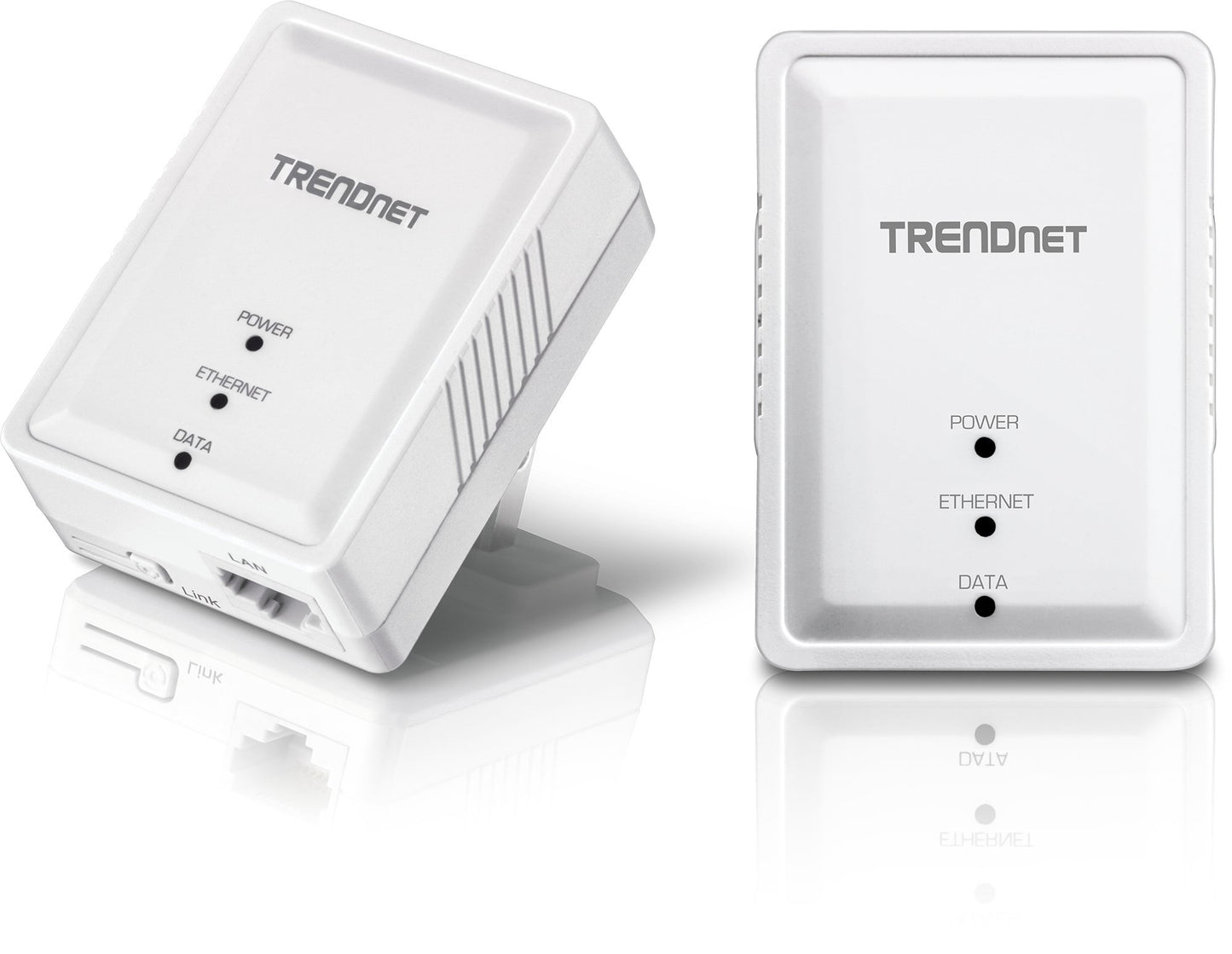TRENDnet Powerline 500 AV Mini Network Starter Kit, Includes 2 x TPL-406E Adapters, TPL-406E2K (Renewed)