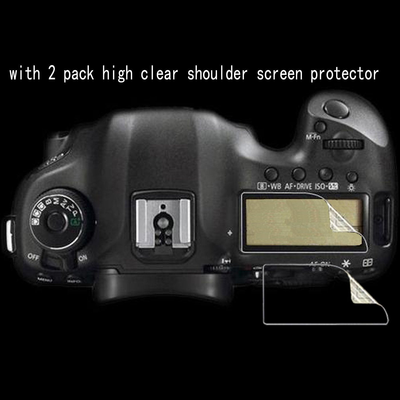 Debous Screen Protector for Canon EOS 1DX III, Tempered Glass 0.3mm 9H Hard Protective Film (6pcs)
