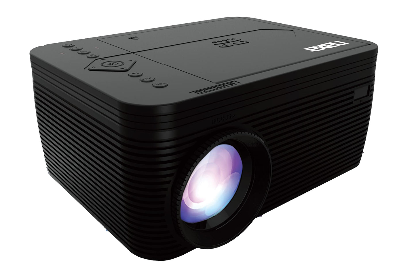 Naxa Electronics NVP-2500 150-Inch Home Theater 720p LCD Projector with Built-in DVD Player and Bluetooth