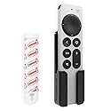 TotalMount Holder for Apple TV Remote - Never Lose Your Apple TV Siri Remote Again (Holder Includes Removable Adhesive to Prevent Wall Damage)