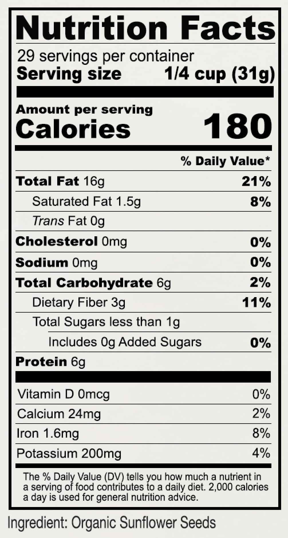 Anthony's Organic Hulled Sunflower Seeds, 2 lb, Raw, Unsalted, Batch Tested and Gluten Free, Keto Friendly