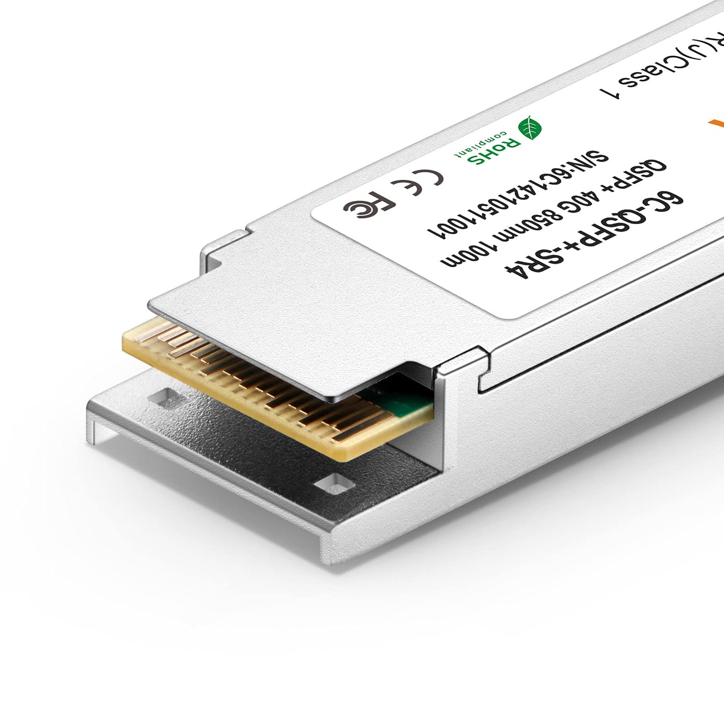 6COMGIGA 40GBASE-SR4 QSFP+ 850nm 150m DDM MMF Transceiver, 40 Gigabit QSFP+ MPO Multi-Mode Module Compatible with Cisco QSFP-40G-SR4
