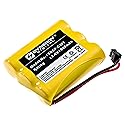 Dantona Cordless Phone Battery, Compatible with Radio Shack 43-3857 Cordless Phone, (Ni-CD, 3.6V, 600mAh) Ultra High Capacity, Replacement