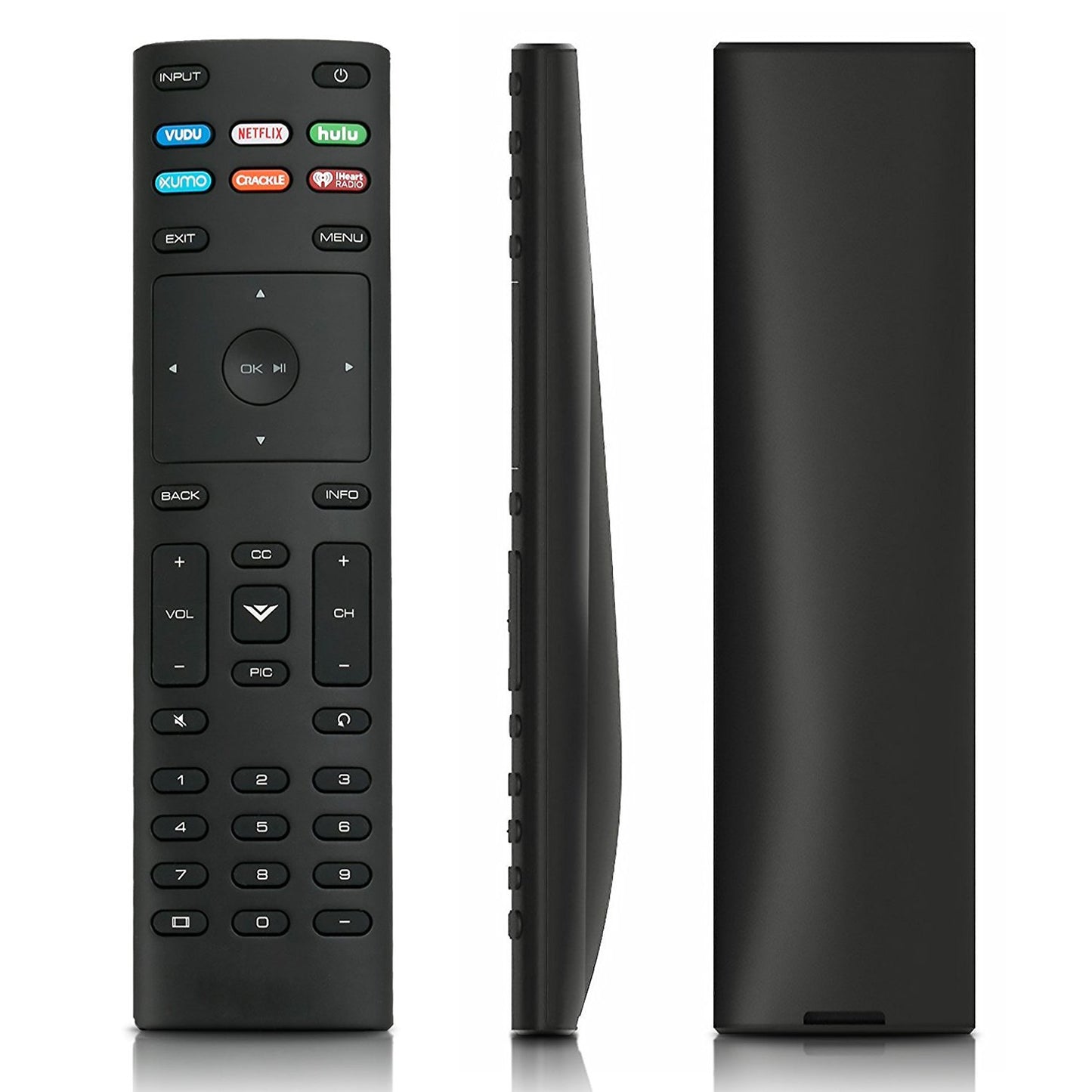 Universal Remote Control, XRT136 for All VIZIO LED LCD HD 4K HDR Smart TVs with Hulu VUDU XUMO Crackle iHeart