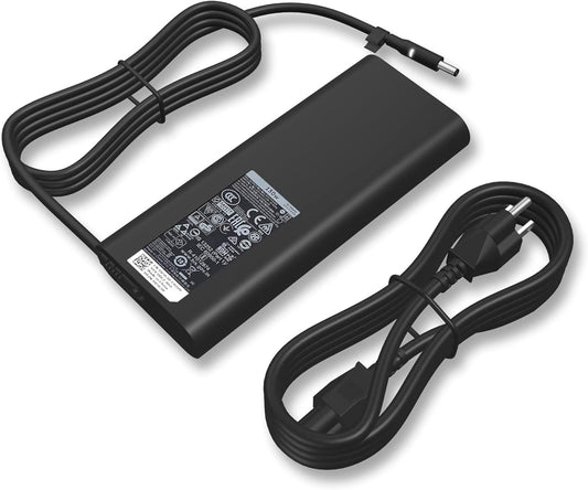 QIOUZW 130W 4.5mm Tip Laptop Charger Compatible with dell XPS 15 7590 9530 9550 9560 9570 OptiPlex 3050 3060 7050 inspiron 16 Plus 7640 7620 7630 7730
