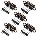 ACEIRMC VL53L0X Time-of-Flight Flight Distance Measurement Sensor Breakout VL53L0X ToF Laser Range Finder for Arduino (5pcs Black)