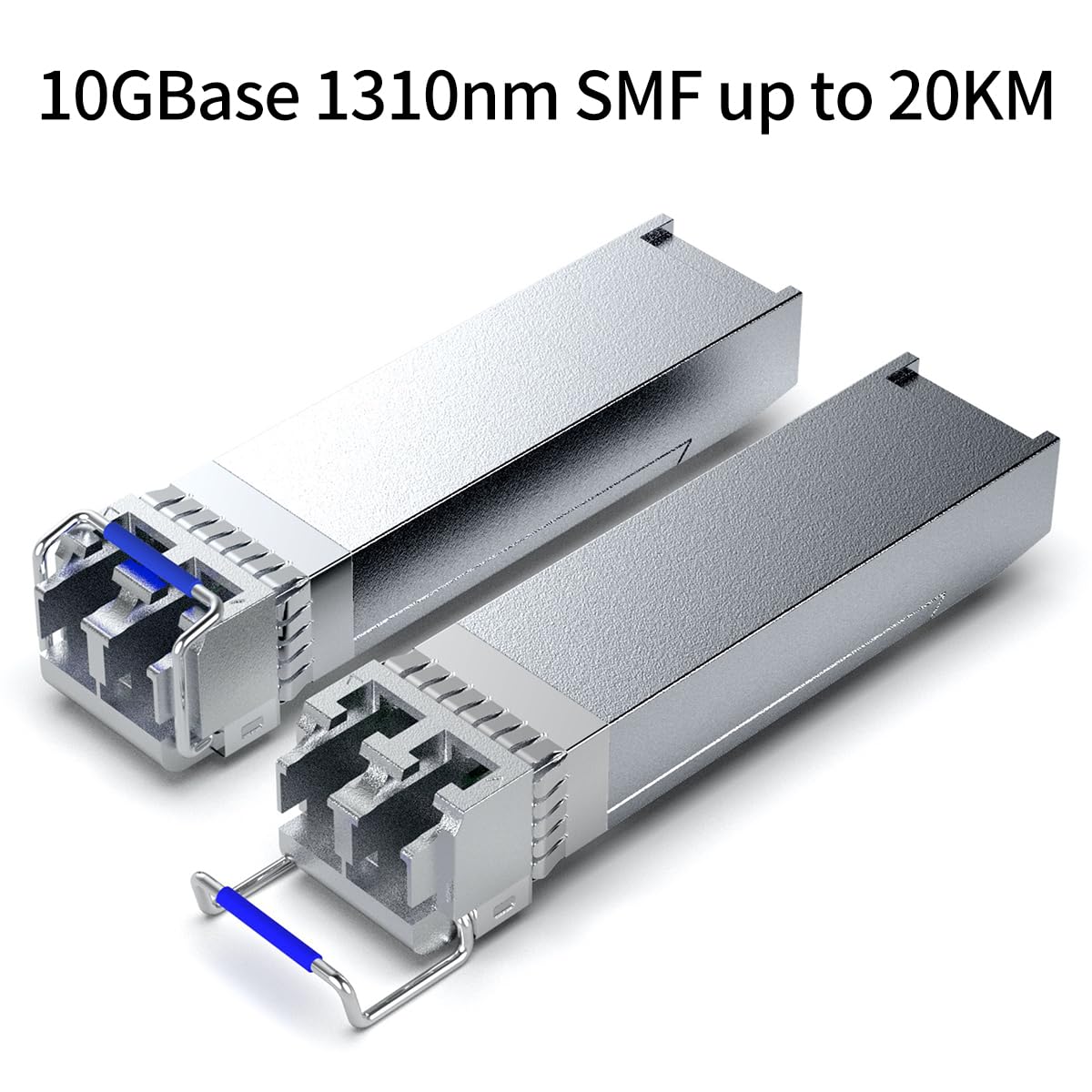 SFP+ 10GBase-LR 1310nm SingleMode Module, 10G LC SMF Fiber Optic Transceiver for Cisco, Ubiquiti UniFi UF-SM-10G, Meraki MA-SFP-10GB-LR, Netgear