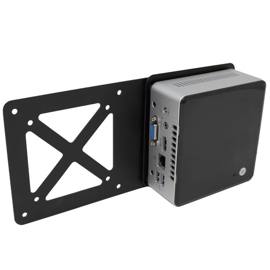 HumanCentric Mounting Bracket Compatible with Intel NUC, VESA Monitor Arm Extension Plate for NUC Mini PC Computer, 75x75mm and 100x100mm Patterns