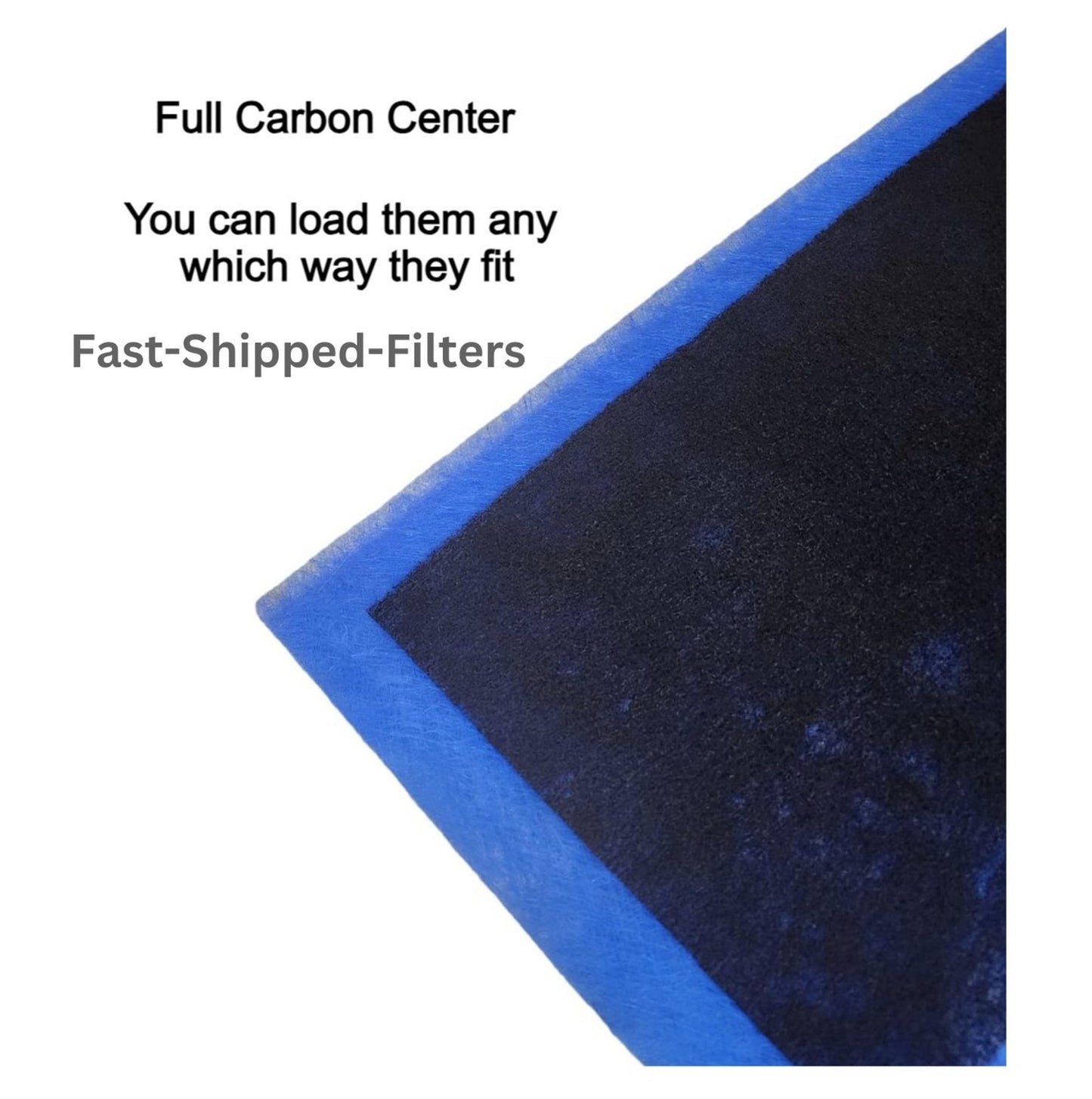 Fast-Shipped-Filters 3 Pack 14x36 Replacement Filter Pads Compatible with Captura Air Cleaner 14x36 Refill Blue