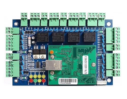 MENGQI-CONTROL Professional 4 Doors TCP/IP Network Wiegand 26/34 bit Access Control Board Panel Access Controller