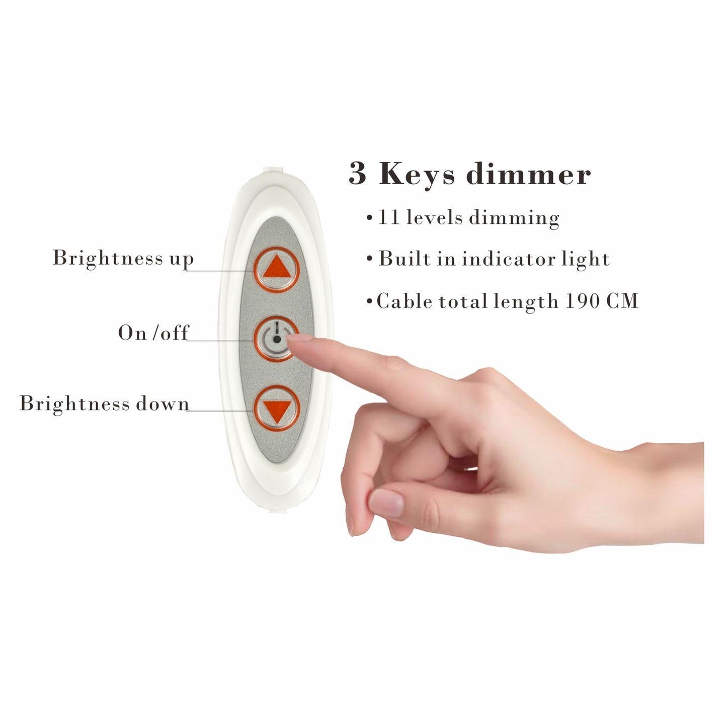 YinzPlus Economy Pack LED Sewing Machine Light Strip Stick On | Eye-Protection | Quick installasion | 11.77 Inch | Flexible | Dimmable Ra 90 High