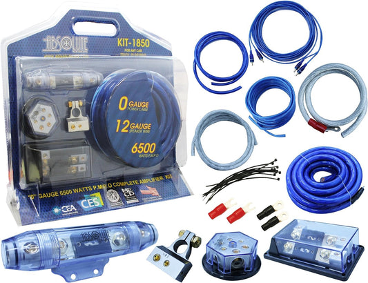 Absolute USA KIT-1850 Complete Gauge Amplifier Installation Kit