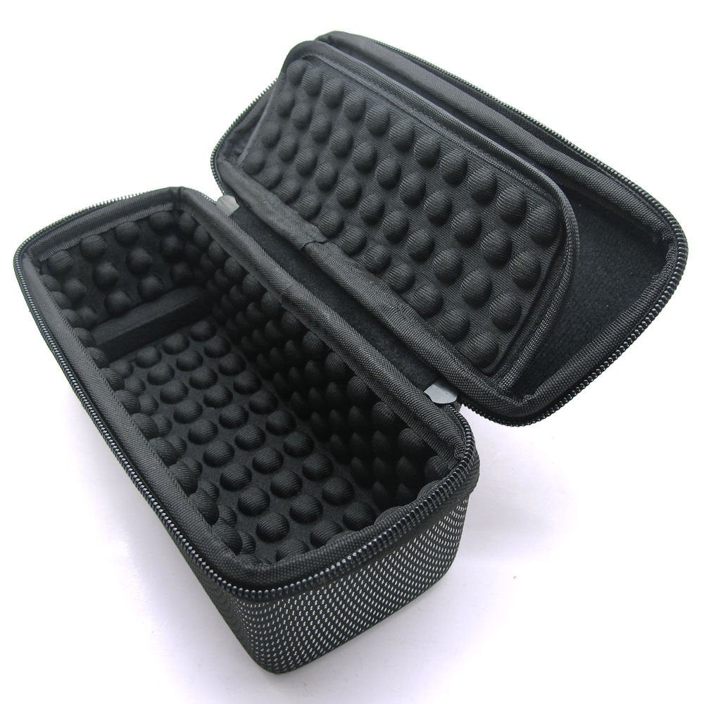 FitSand Hard Case Compatible for Sony XB20 Portable Bluetooth Speaker (Black+Silver)