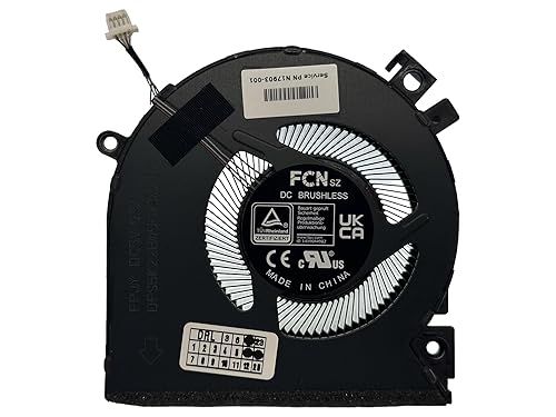 VoltaGuru New Laptop GPU Cooling Fan for HP Victus 15-FA, 15-FB 15Z-FB; PN: DFS5K22B056737, ND85C26-21J19, N13304-001, N13306-001, N17903-001
