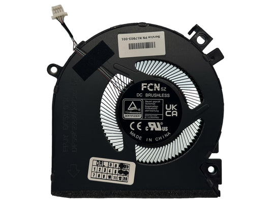 VoltaGuru New Laptop GPU Cooling Fan for HP Victus 15-FA, 15-FB 15Z-FB; PN: DFS5K22B056737, ND85C26-21J19, N13304-001, N13306-001, N17903-001