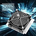 Semiconductor Refrigeration Thermoelectric Peltier Cold Plate Cooler with Fan for Making Small Fridge