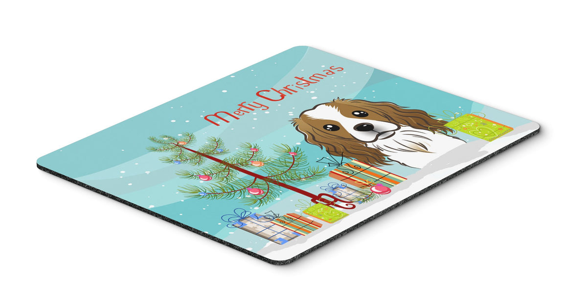 Caroline's Treasures BB1596MP Christmas Tree and Cavalier Spaniel Mouse Pad, Hot Pad or Trivet for Home Office Gaming Working Computers Laptop Mouse