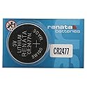 Renata Batteries CR2477N Lithium 3V Coin Cell Battery (1 Pc)