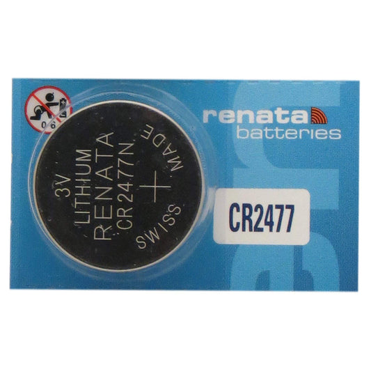 Renata Batteries CR2477N Lithium 3V Coin Cell Battery (1 Pc)