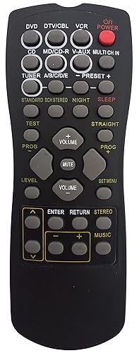 Universal Remote Compatible for Yamaha RAV173 RX-V795 Audio/Video Receiver