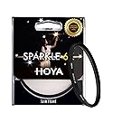 Hoya Sparkle 6X 82mm Filter - Creates Fairytale 6-Point Star Effect, Glow & Twinkle for Night Photography - Rotatable Frame Dazzling Camera Lens
