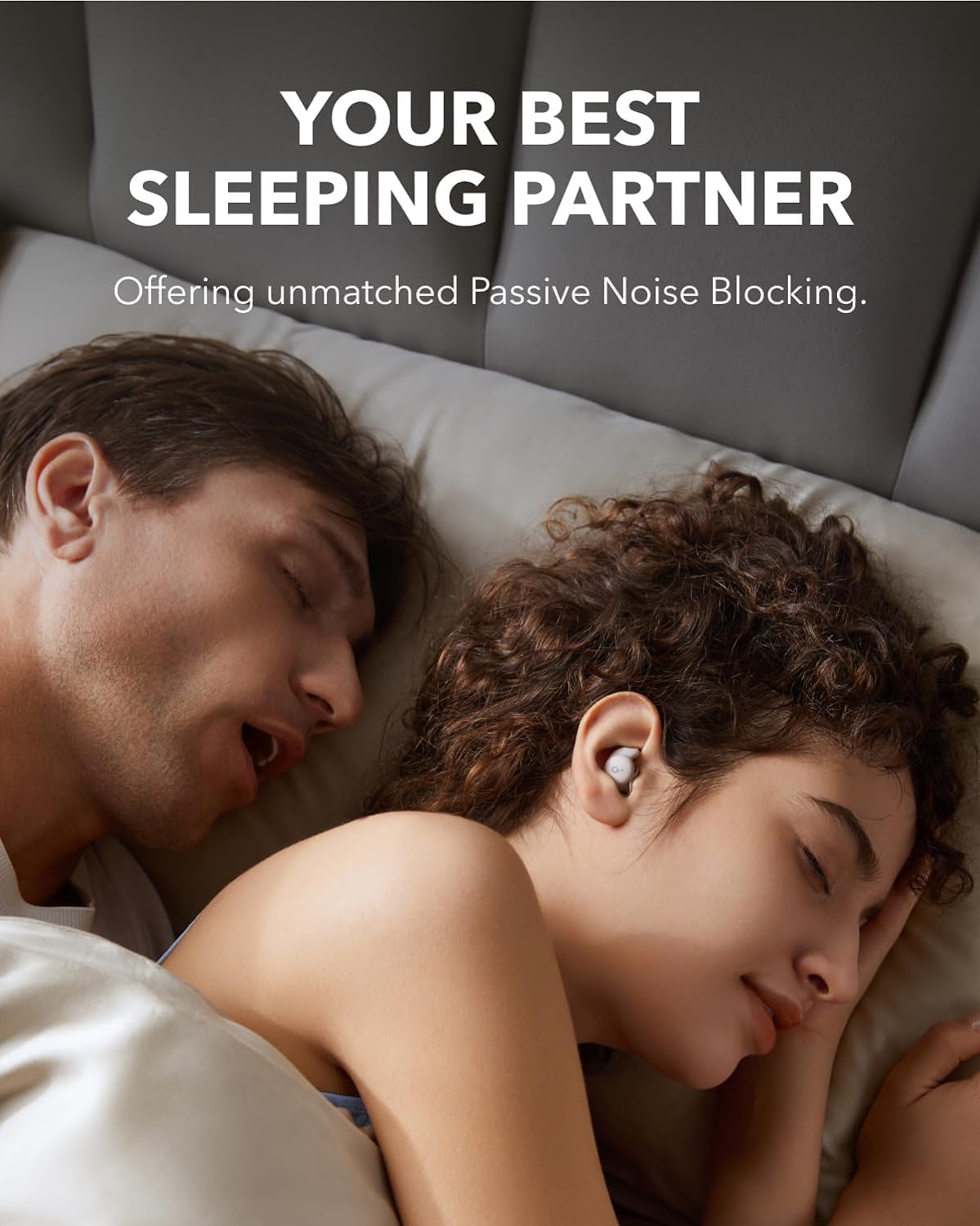 Soundcore Sleep A20 by Anker Sleep Earbuds, Noise Blocking Sleep Headphones, Small Earplugs for Side Sleepers, 80H Playtime, Stream Content via