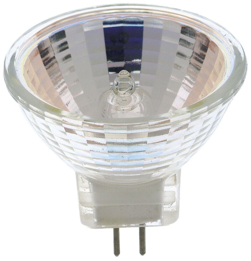 Satco S3152 20 Watt MR11 Halogen GZ4 Base 12 Volt Clear SP 12 Beam Pattern Light Bulb, No Lens