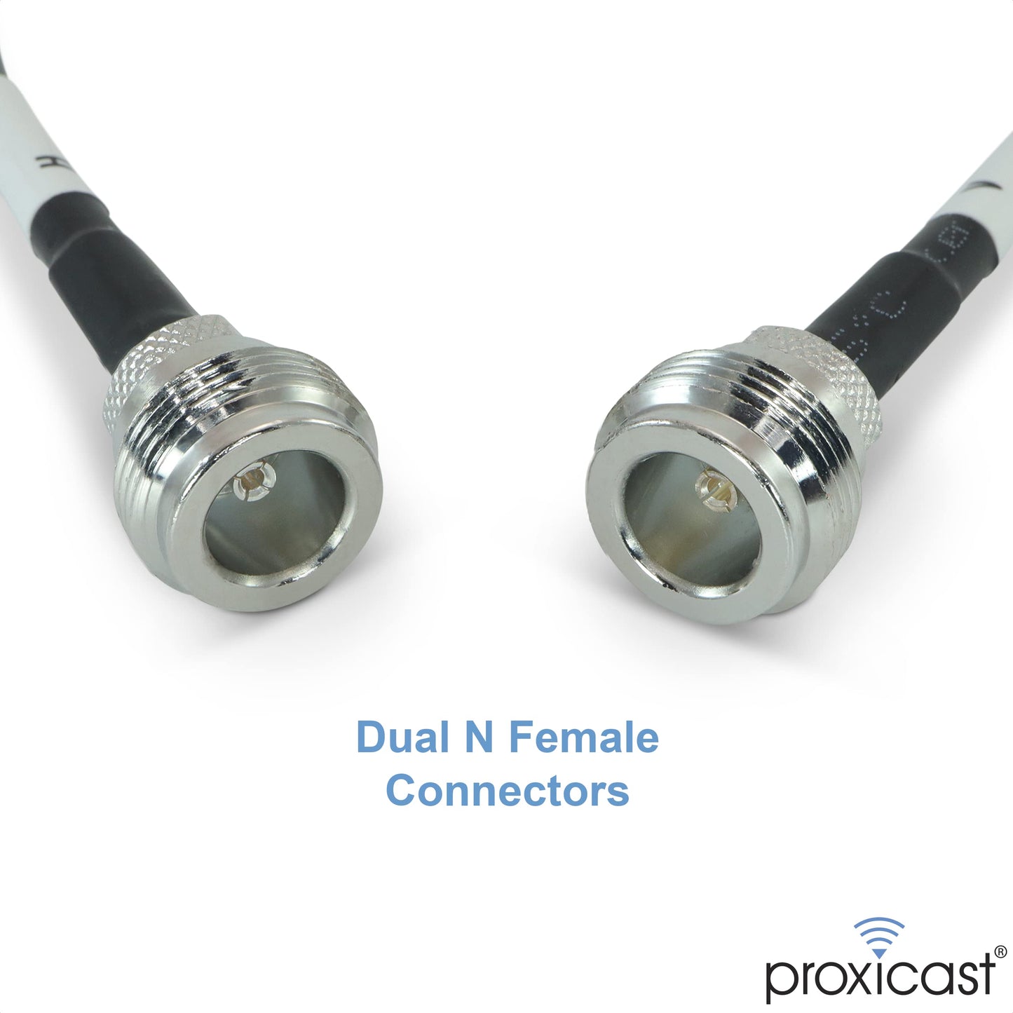 Proxicast 4G / LTE / 5G Cross-Polarized (MIMO) 7-10 dBi High-Gain Fixed-Mount Outdoor Directional Panel Antenna (ANT-129-001)