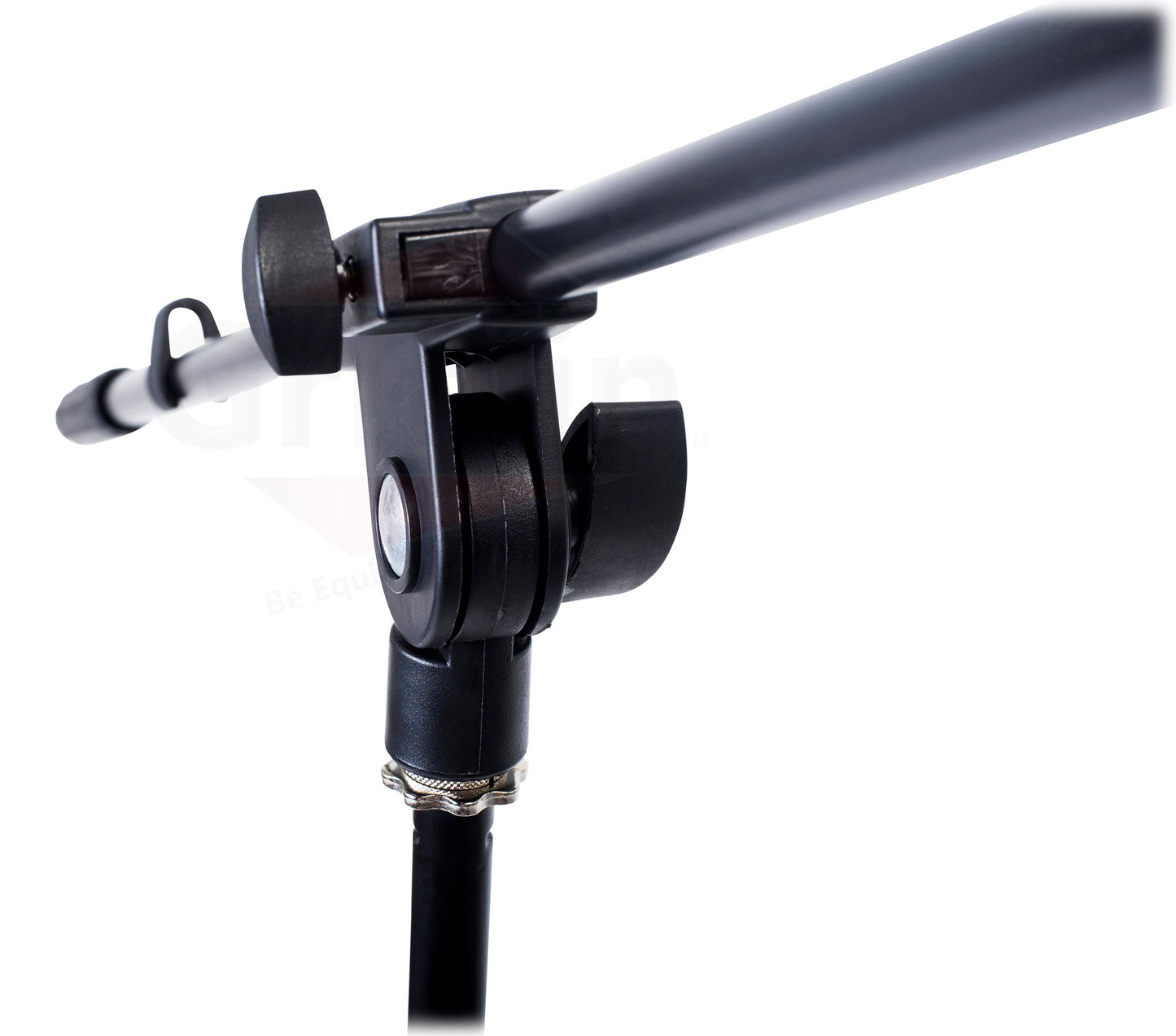 GRIFFIN 2 Pack Mic Boom Stands (StageLOCK Series) with Cardioid Microphones, XLR Cables & Clips - Telescoping Arm, Tripod Mount - Studio, Karaoke