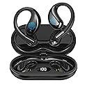 Psadhi Open Ear Clip Wireless Earbuds Bone Conduction Headphones, Bluetooth 5.4, Open Ear Design for Running Fitness,Office，Built-in Mic, IPX7…